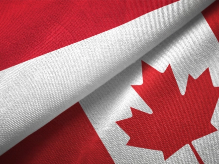 Relaciones comerciales entre Canadá e Indonesia / Banderas