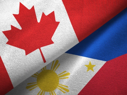 Relaciones comerciales Canadá-Filipinas / Banderas