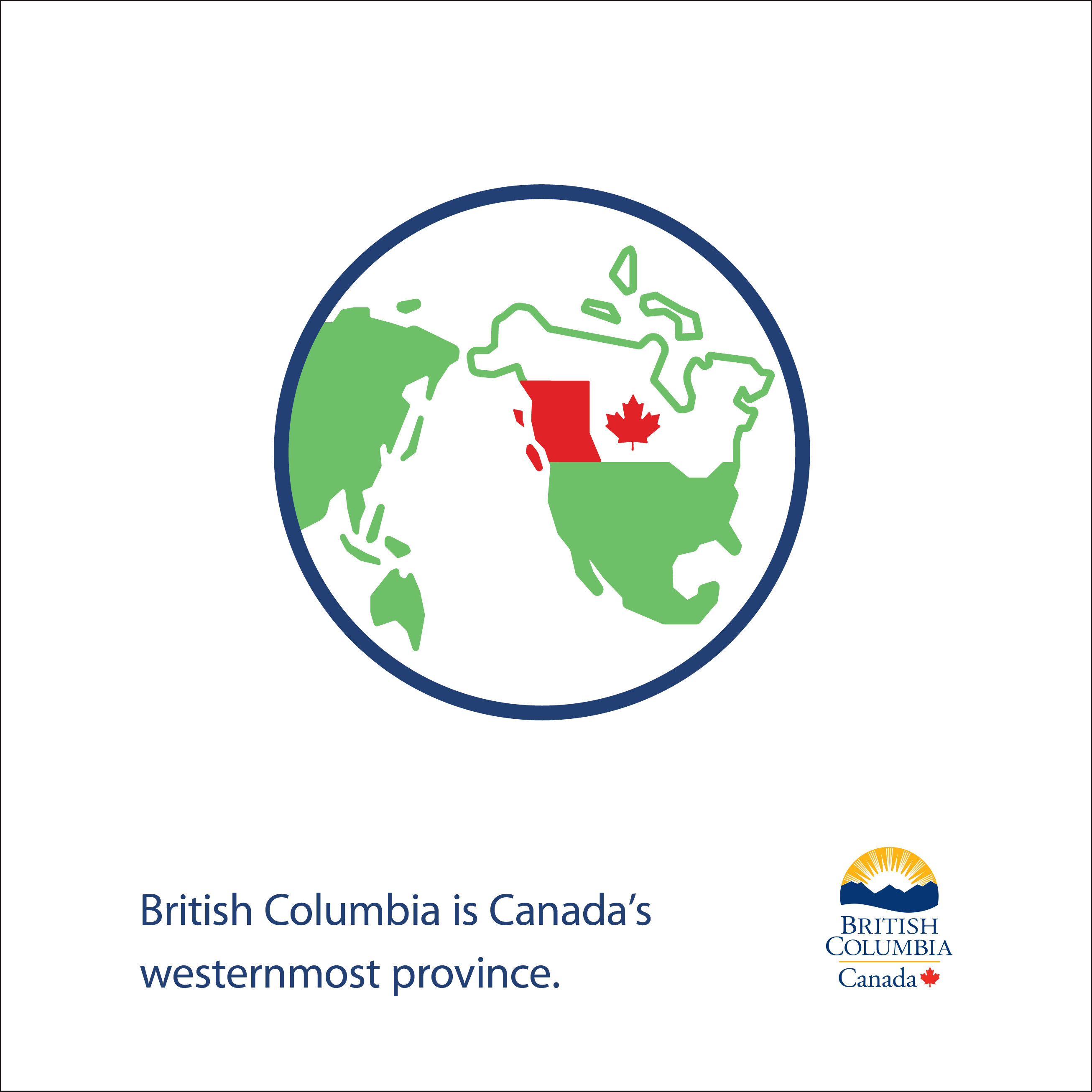 Columbia Británica es la provincia más occidental de Canadá.